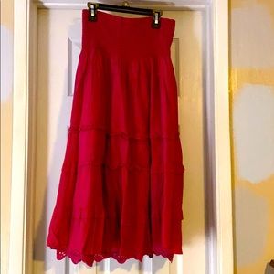CAbi Mid Length Skirt